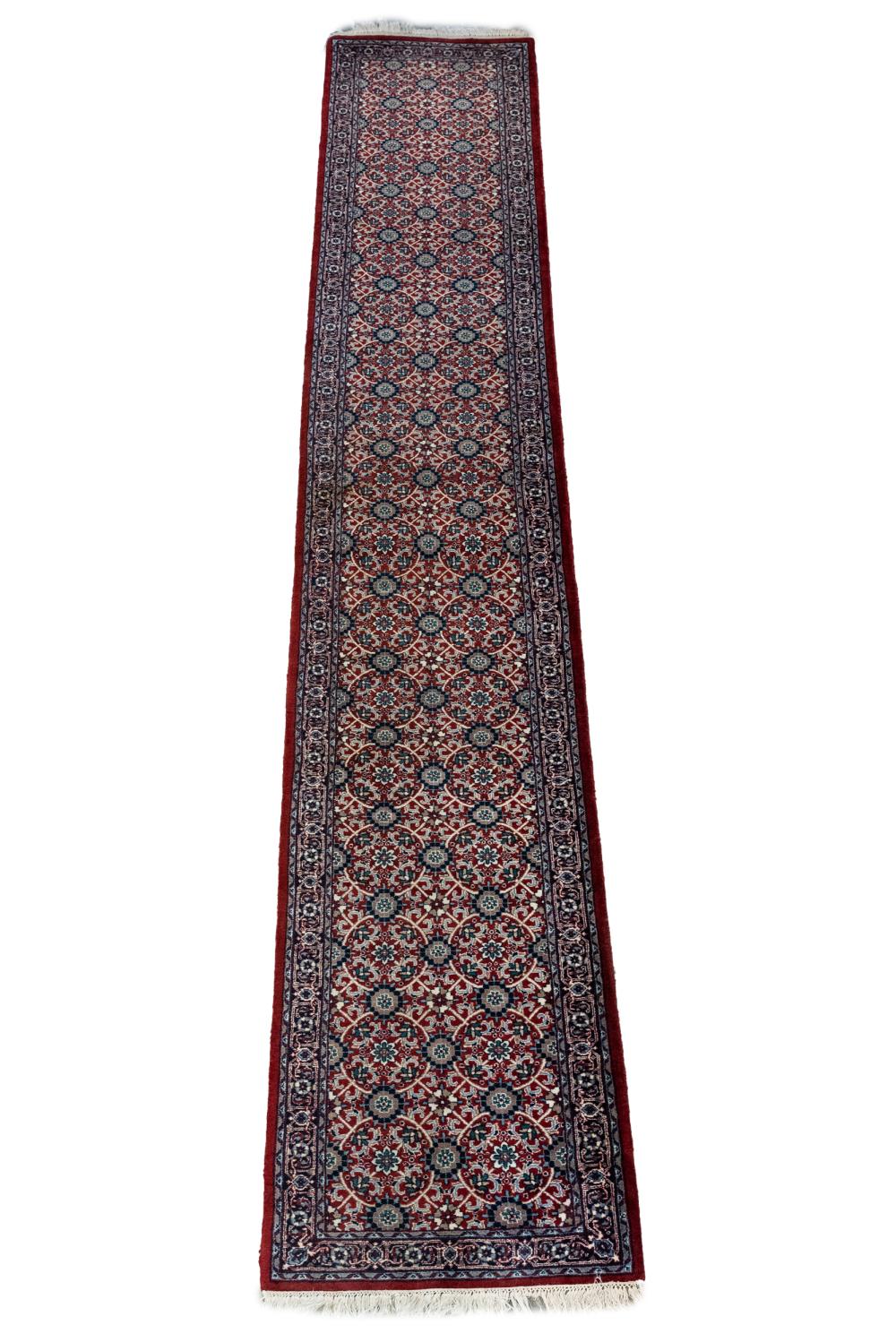 PERSIAN RUNNERwith floral red and 3329f7