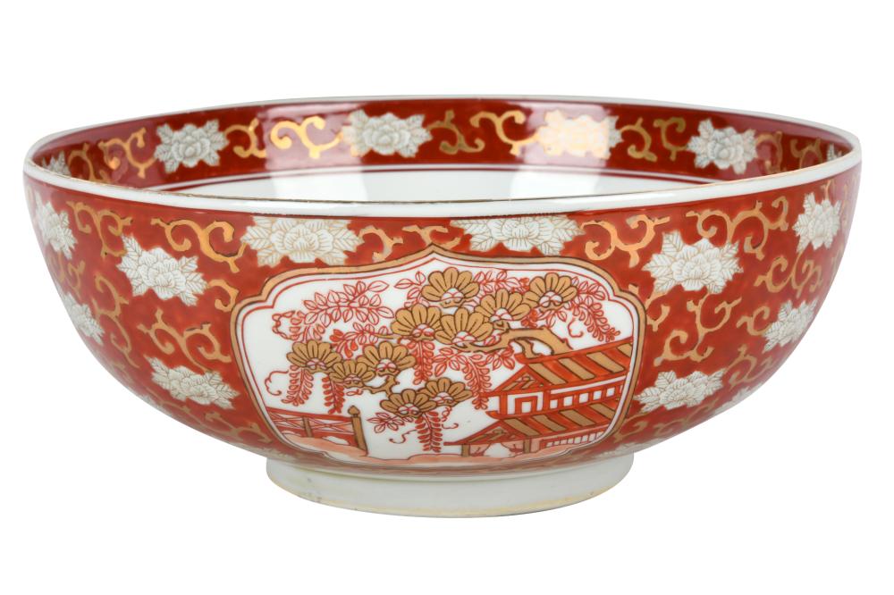 JAPANESE IMARI PORCELAIN BOWLwith 332a0c