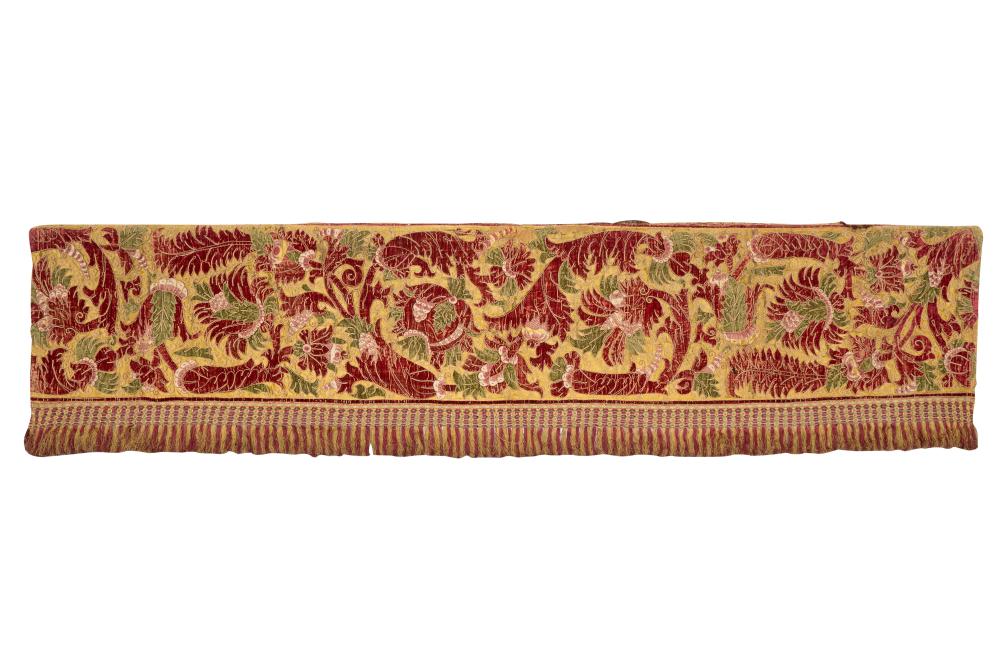 ANTIQUE FRENCH TEXTILEProvenance: