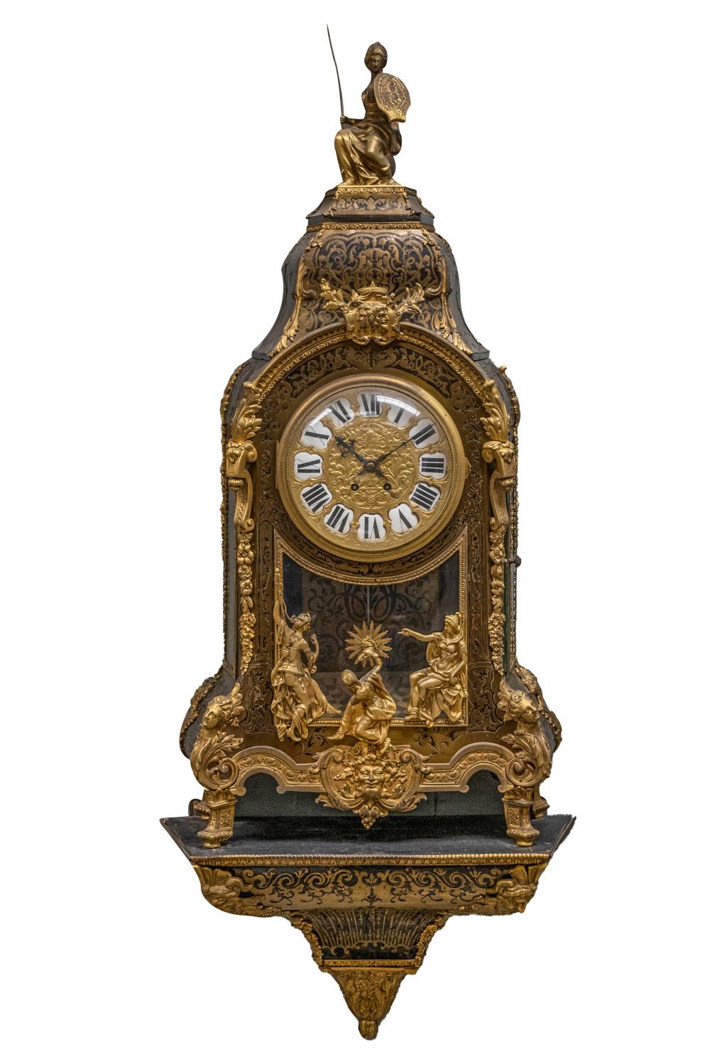 FRENCH BOULLE BRACKET CLOCKthe 332a73