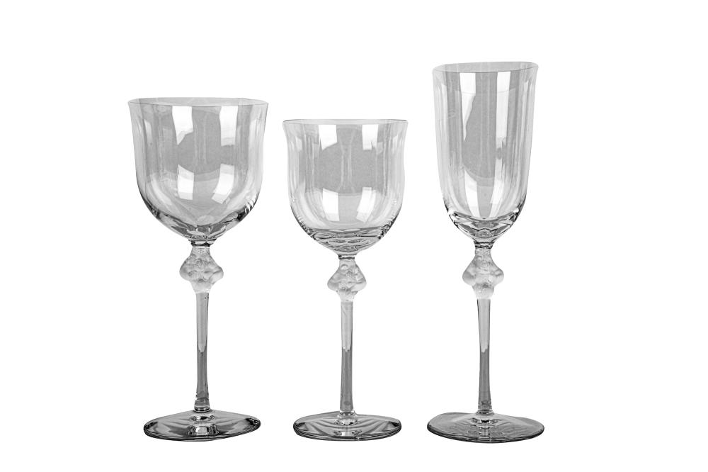 LALIQUE STEMWARE SERVICE Roxane  332aa3