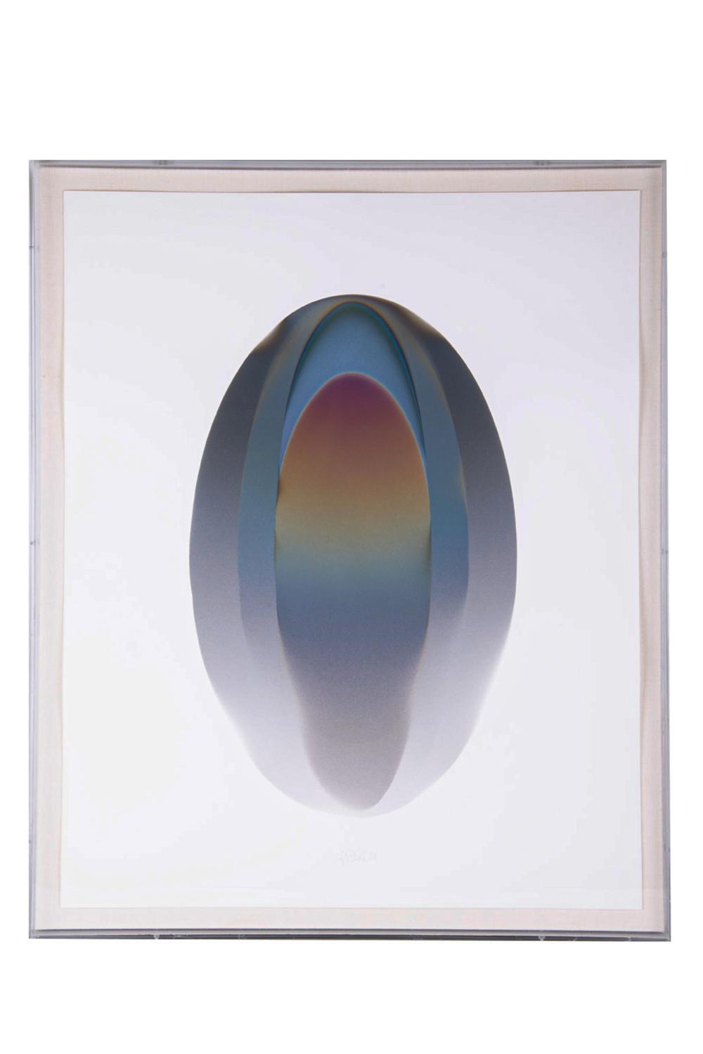 LARRY BELL (B. 1939): MEDIUM ELIPSE