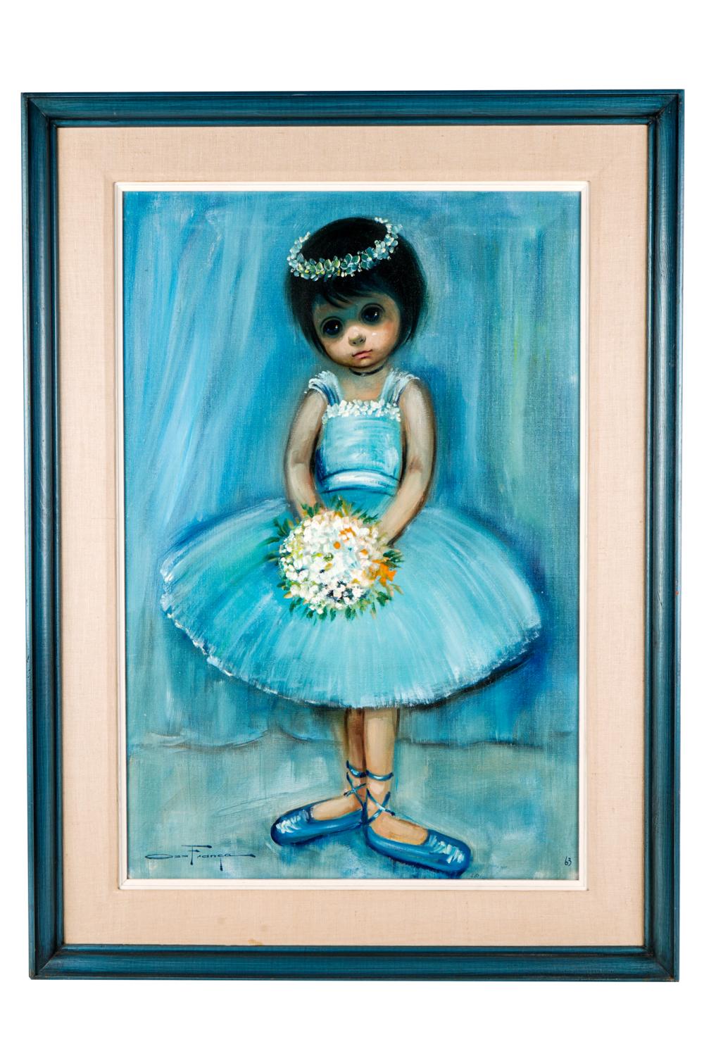 OZZ FRANCA (1928 - 1991): BALLERINA1963,