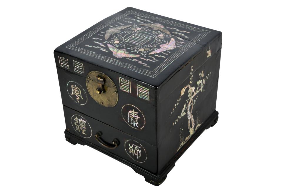 KOREAN STORAGE BOXblack lacquer