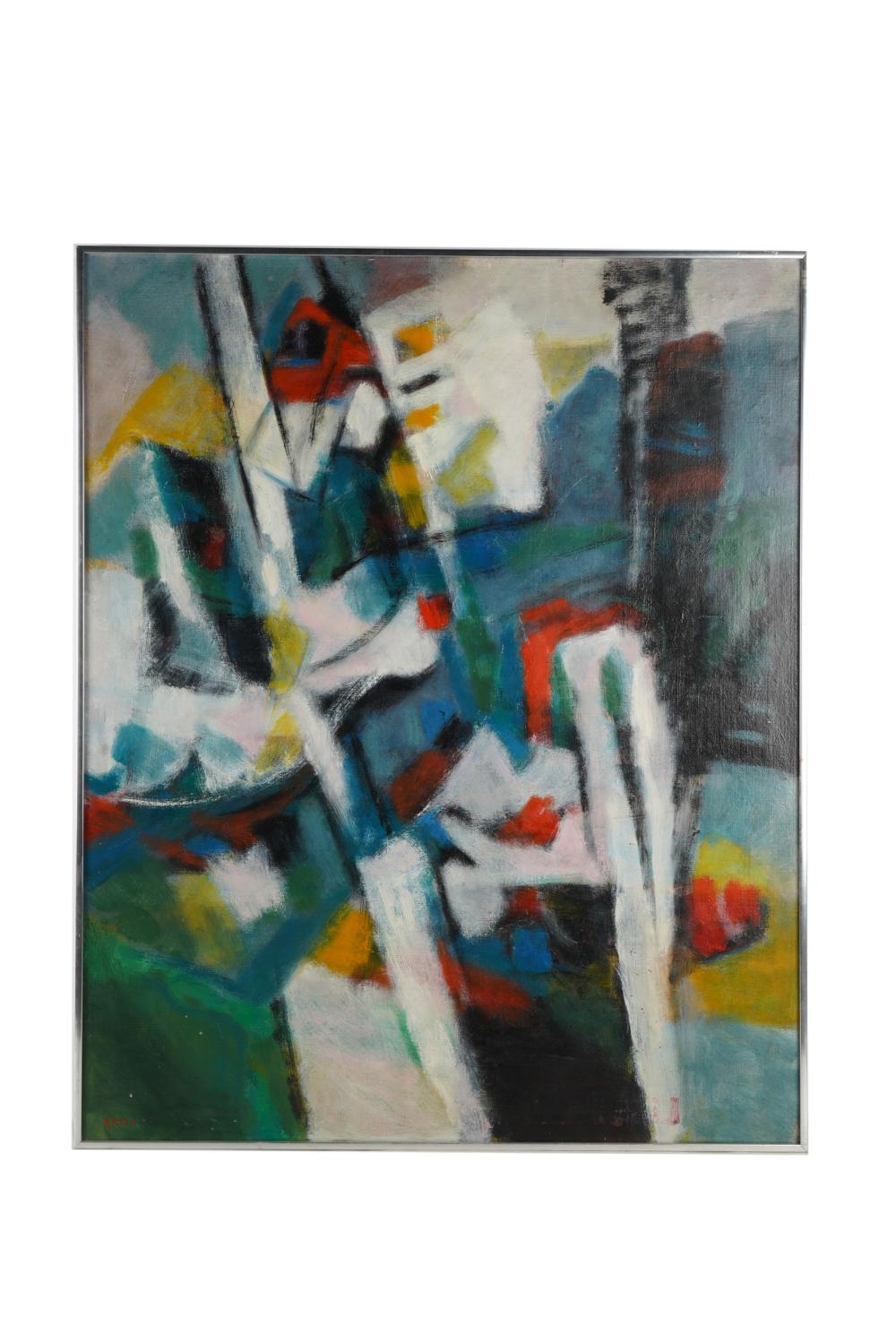 ELAINE ROSSO (20TH CENTURY): ABSTRACT