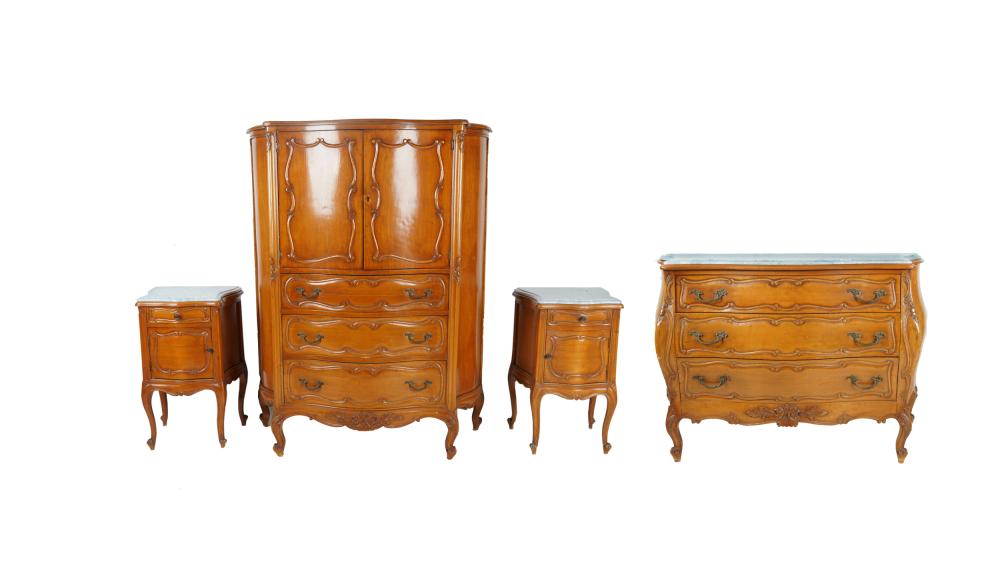 FRENCH PROVINCIAL STYLE FOUR PIECE BEDRROM