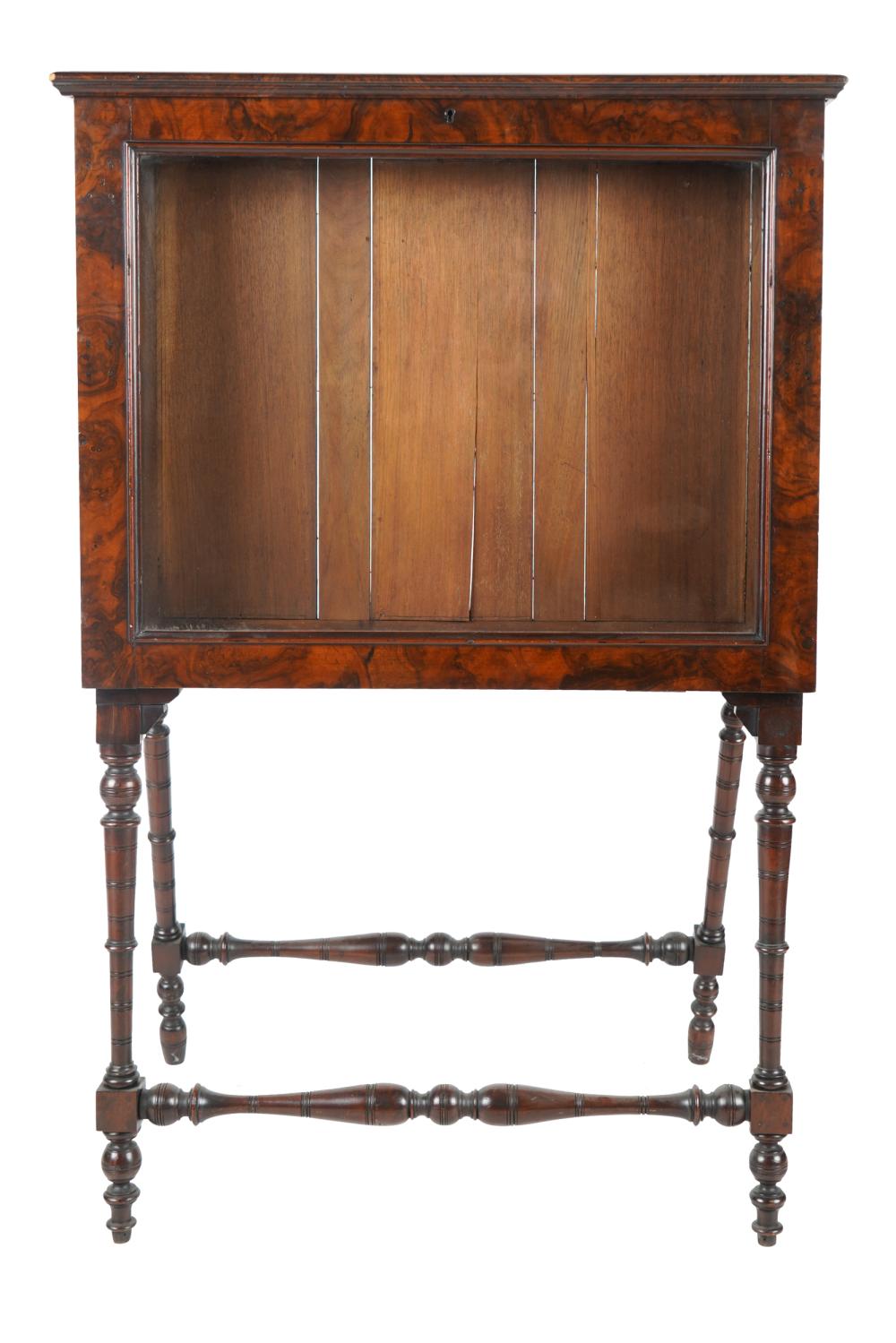 VICTORIAN MAHOGANY VITRINEthe top 332cc9