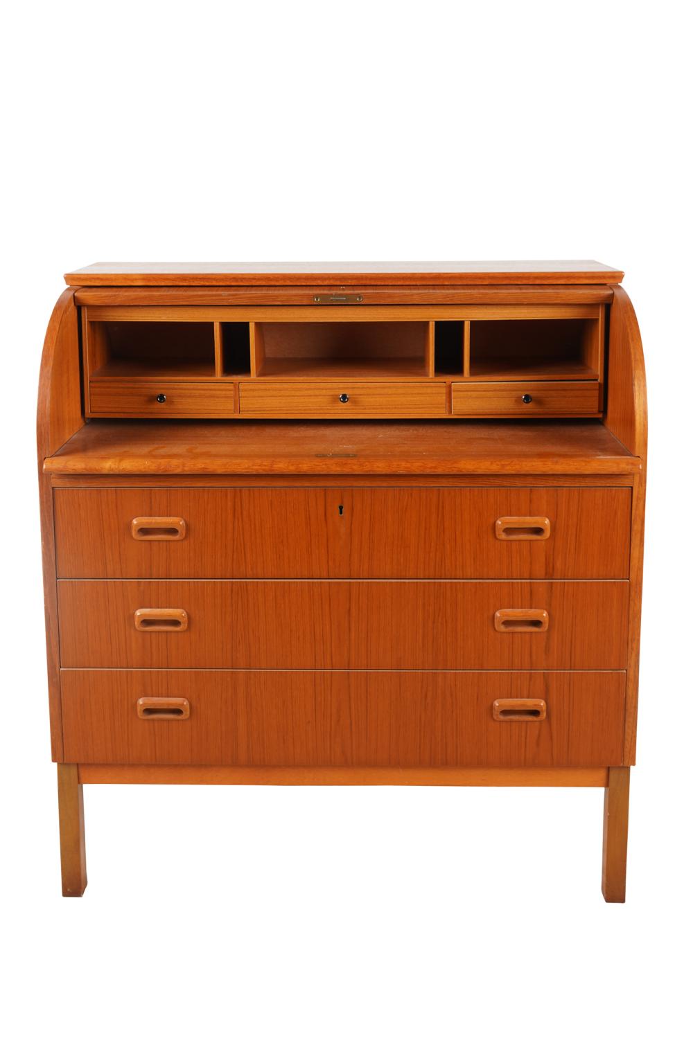 SWEDISH MODERN ROLL TOP DESKthe 332d15