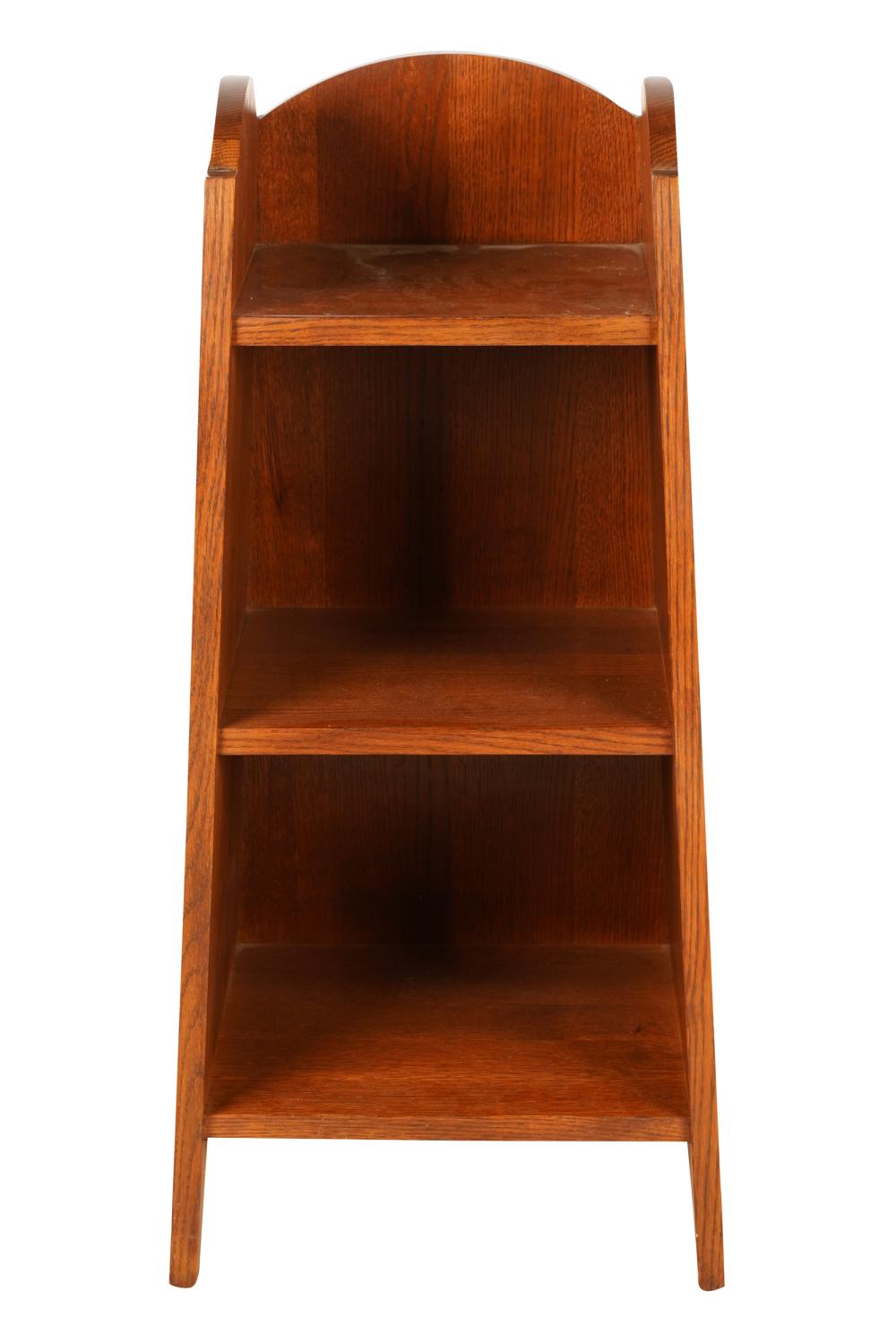 ARTS CRAFTS STYLE OAK BOOKSHELFmodern  332d74