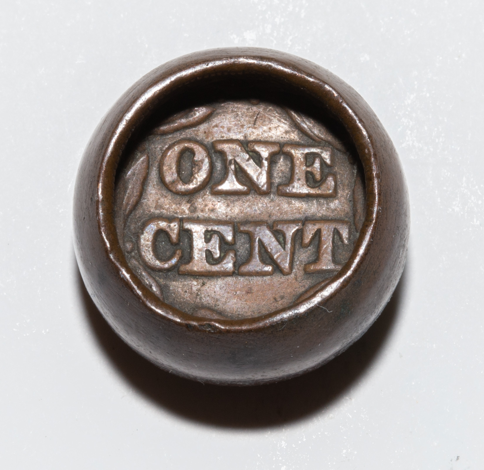 LARGE CENT MACHINED This is a Braided