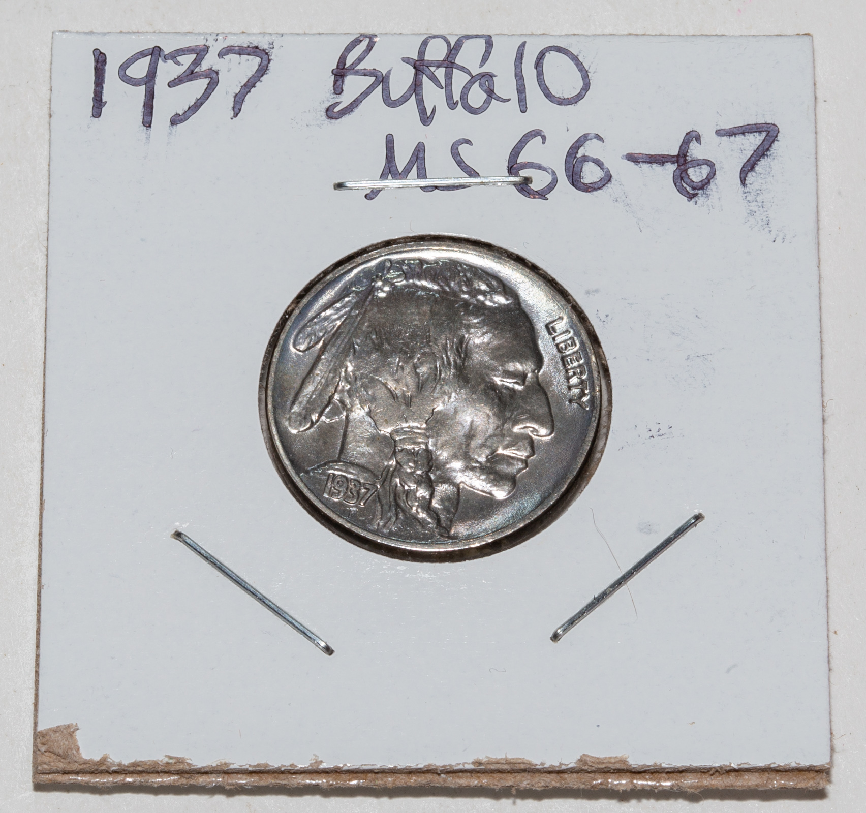 1937 BUFFALO NICKEL MS66 67 Looks 33551e