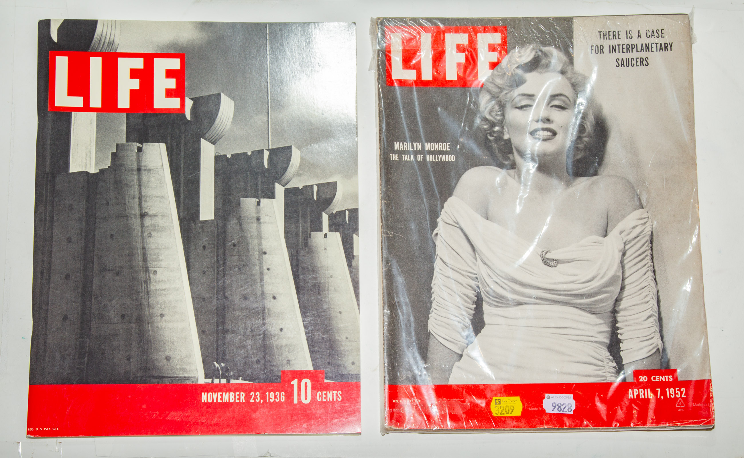 TWO VINTAGE LIFE MAGAZINES Includes 33553c