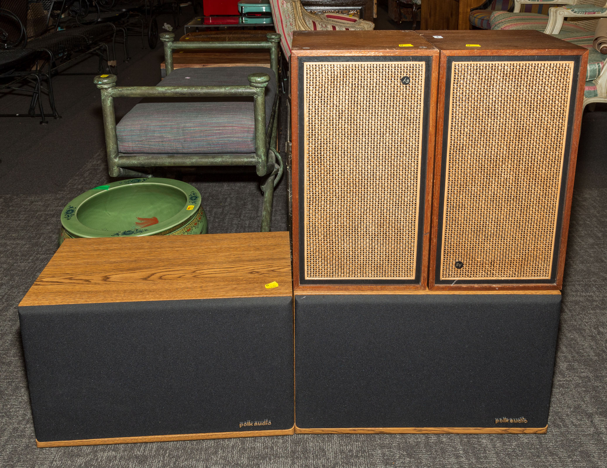 TWO PAIRS OF SPEAKERS Including