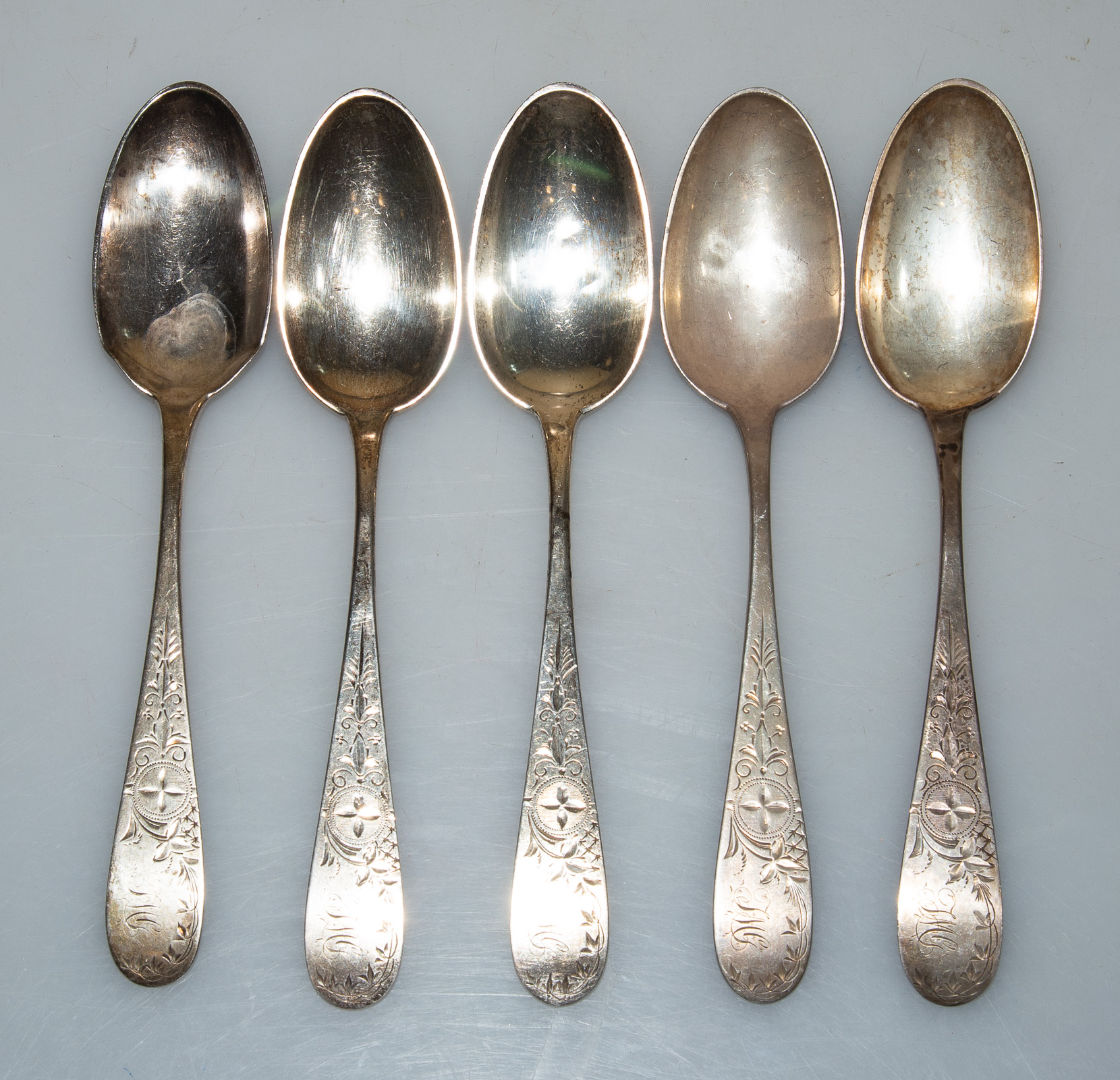 FIVE WELSH BRO STERLING TABLE 33561d