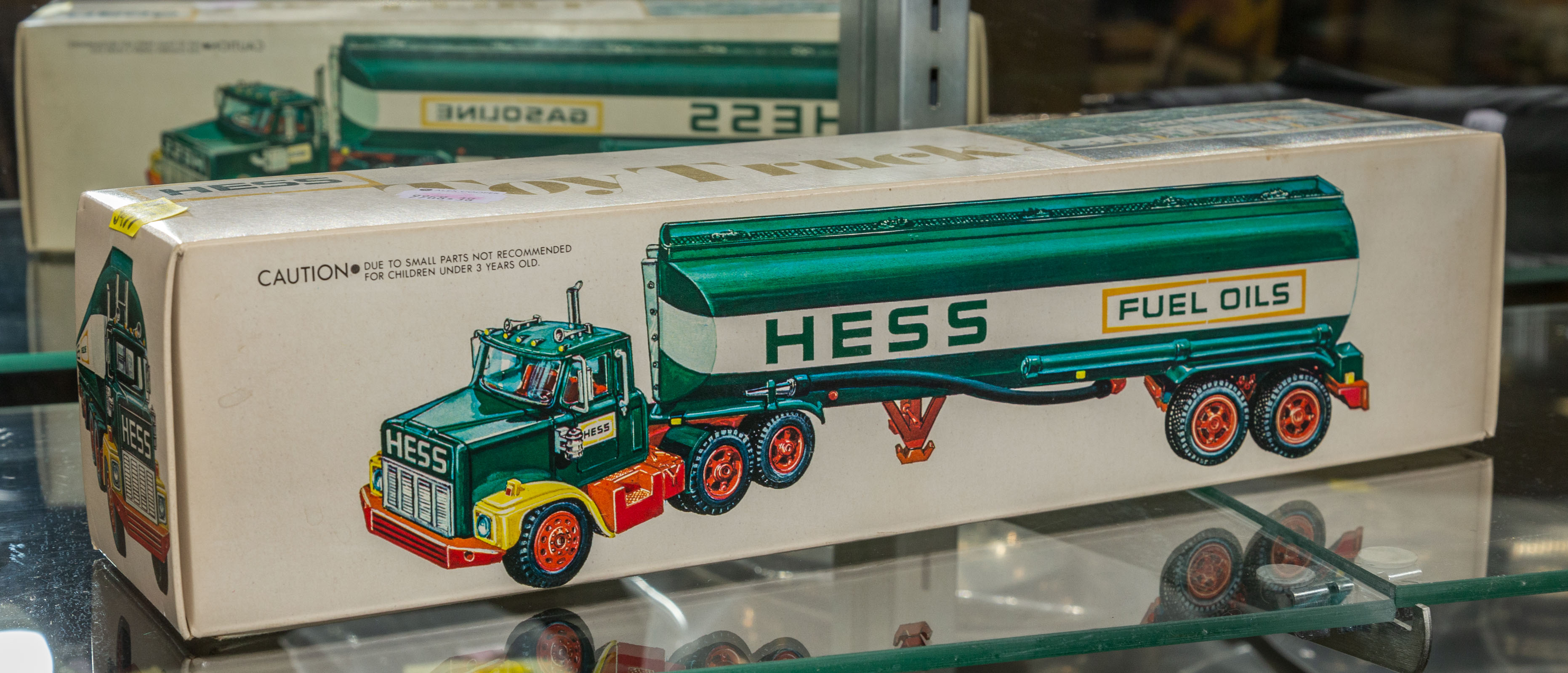 EARLY HESS TANKER TRUCK 1977, in the