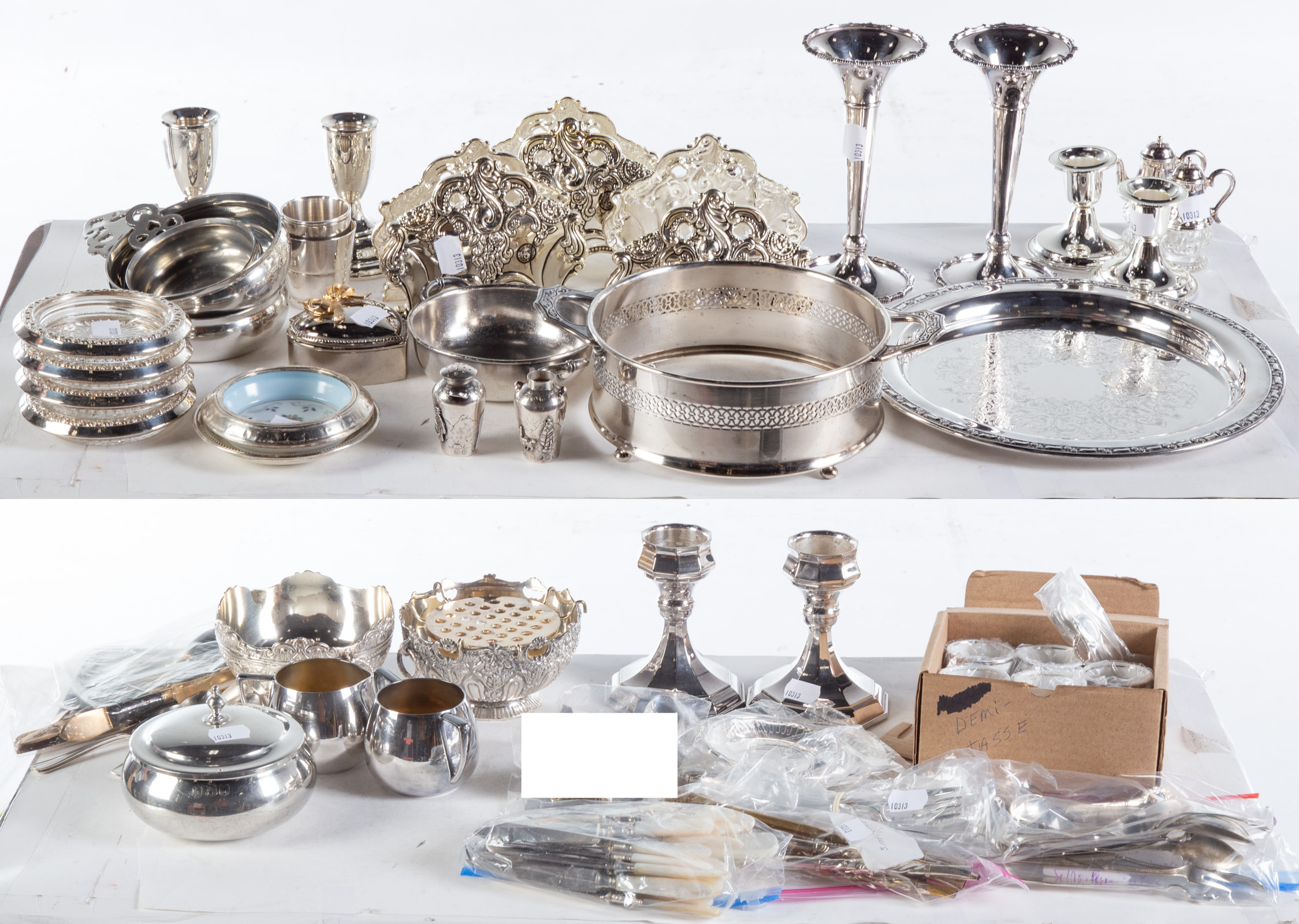 SELECTION OF STERLING & SILVER