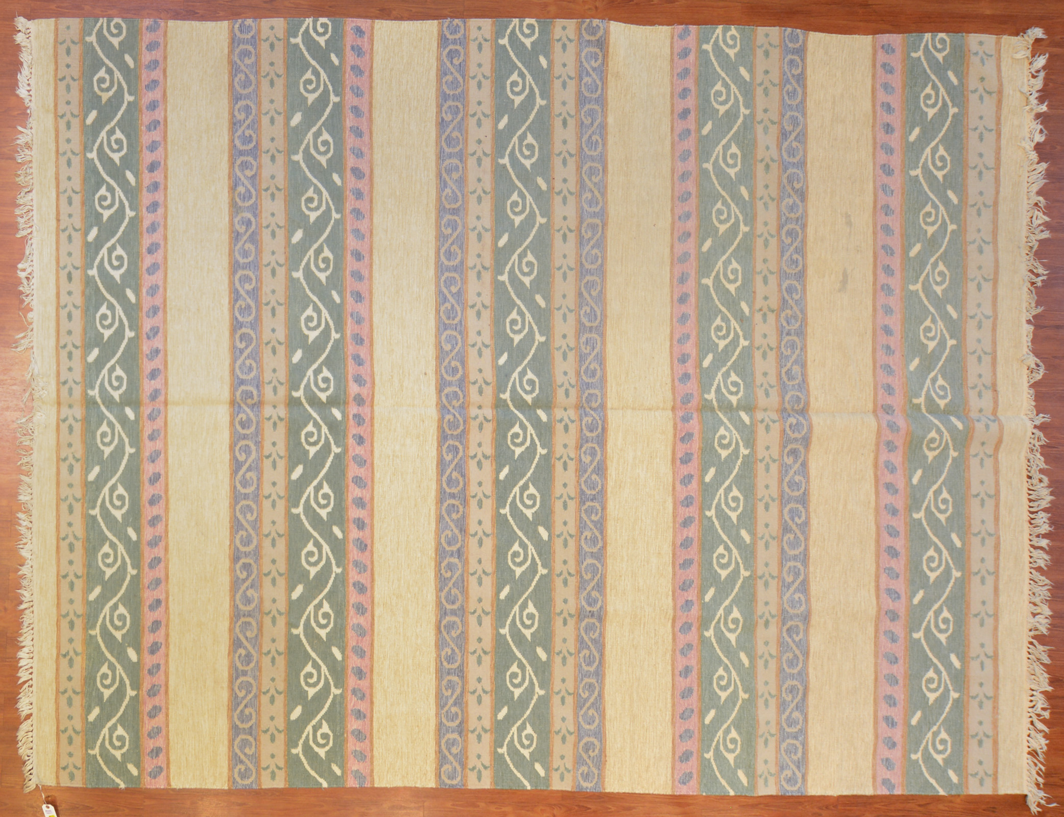 DHURRIE RUG, INDIA, 8.2 X 10.7