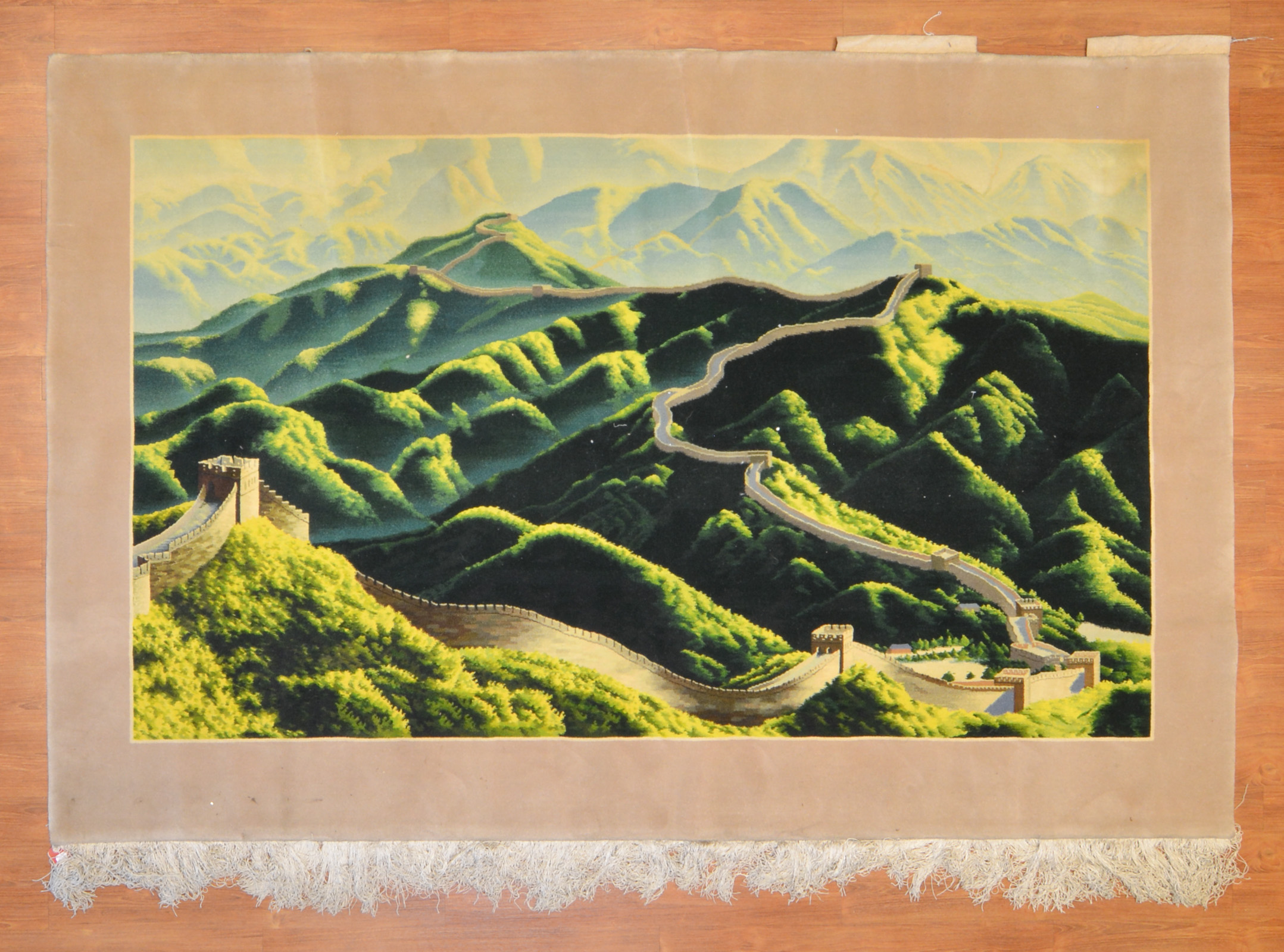 TIBETAN SCENIC RUG, GREAT WALL