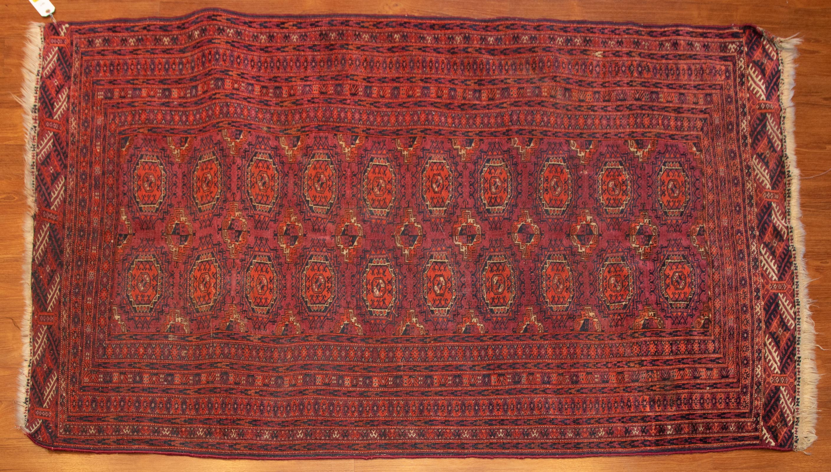 TURKMEN BOHKARA RUG TURKMENISTAN  33572b