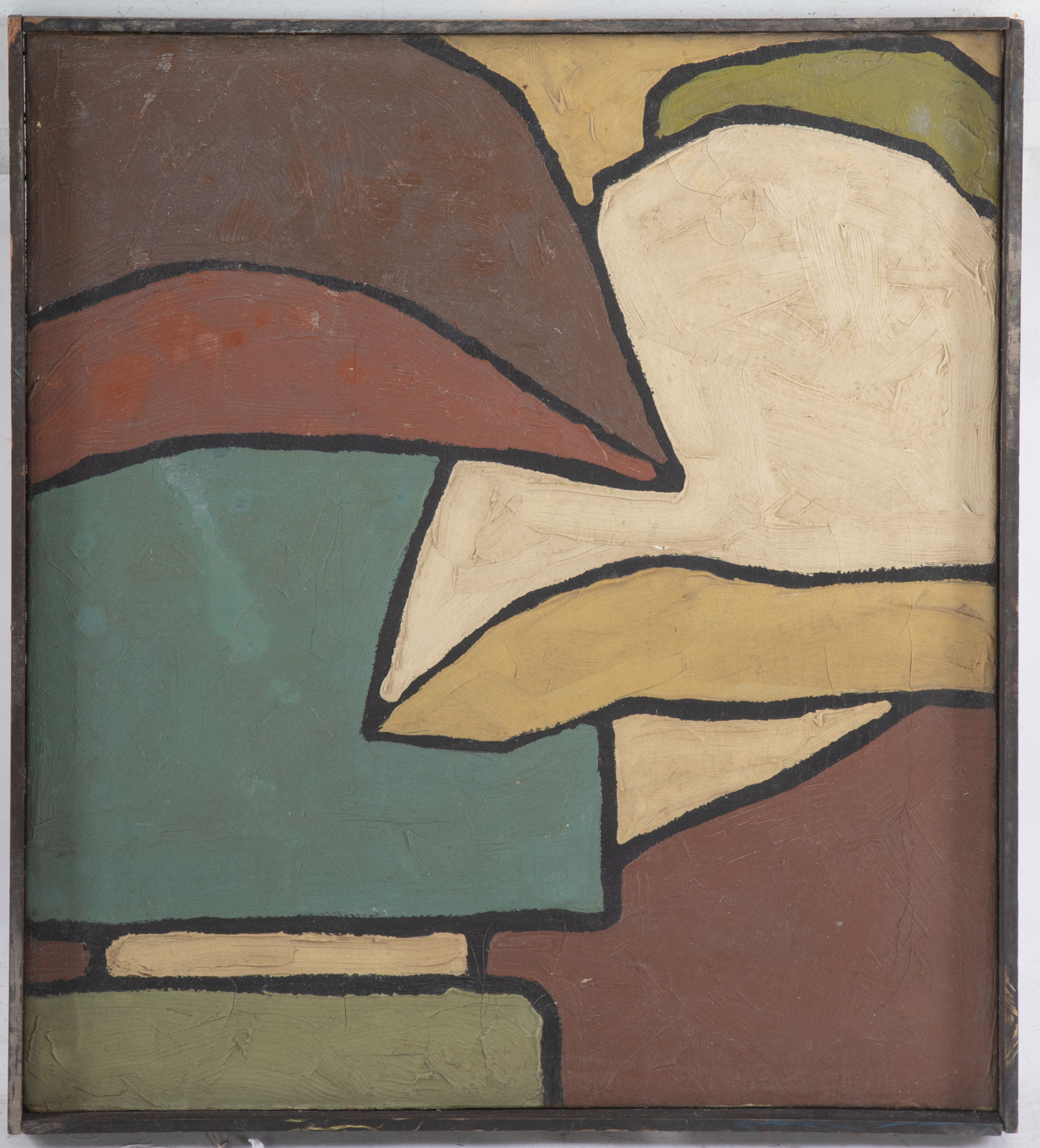 ARTIST UNKNOWN, 20TH C. ABSTRACT,