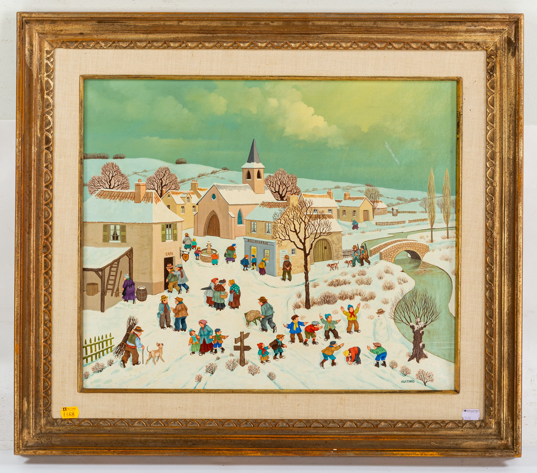 JEAN AXATARD SNOWBALL FIGHT OIL 335821