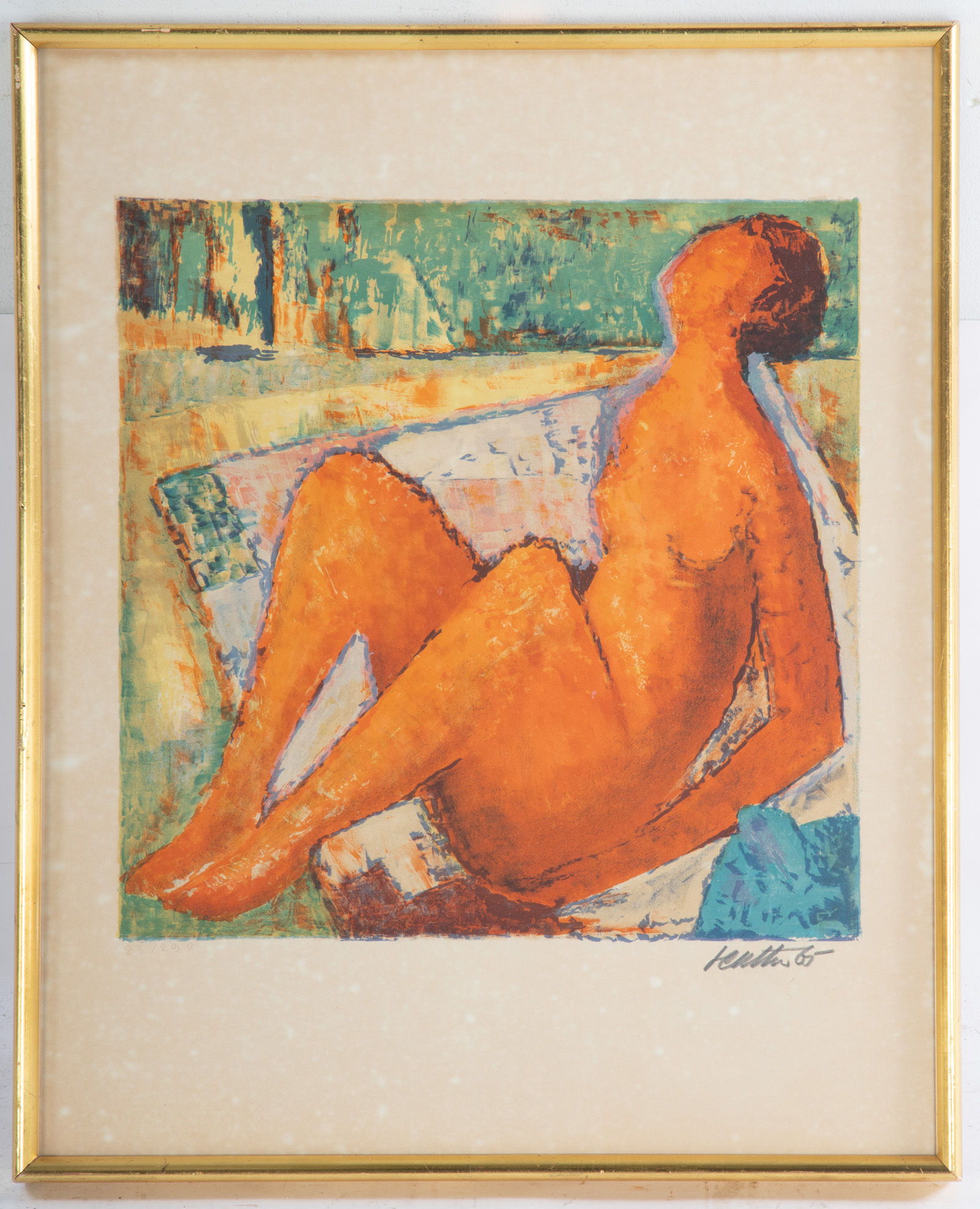 ARTIST UNKNOWN 20TH C SEATED 33583f