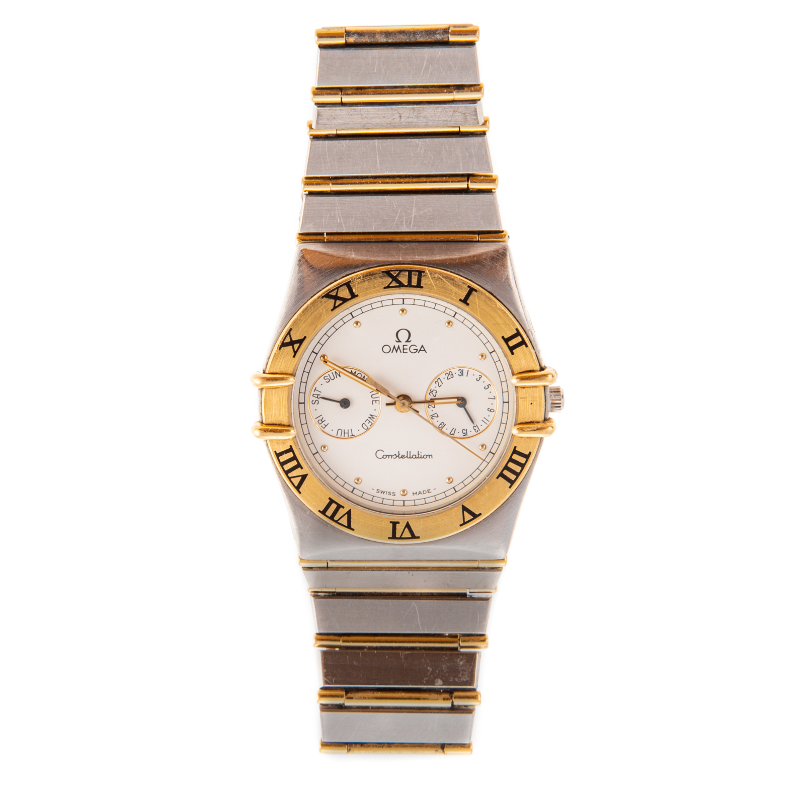 AN OMEGA CONSTELLATION WRIST WATCH 335876