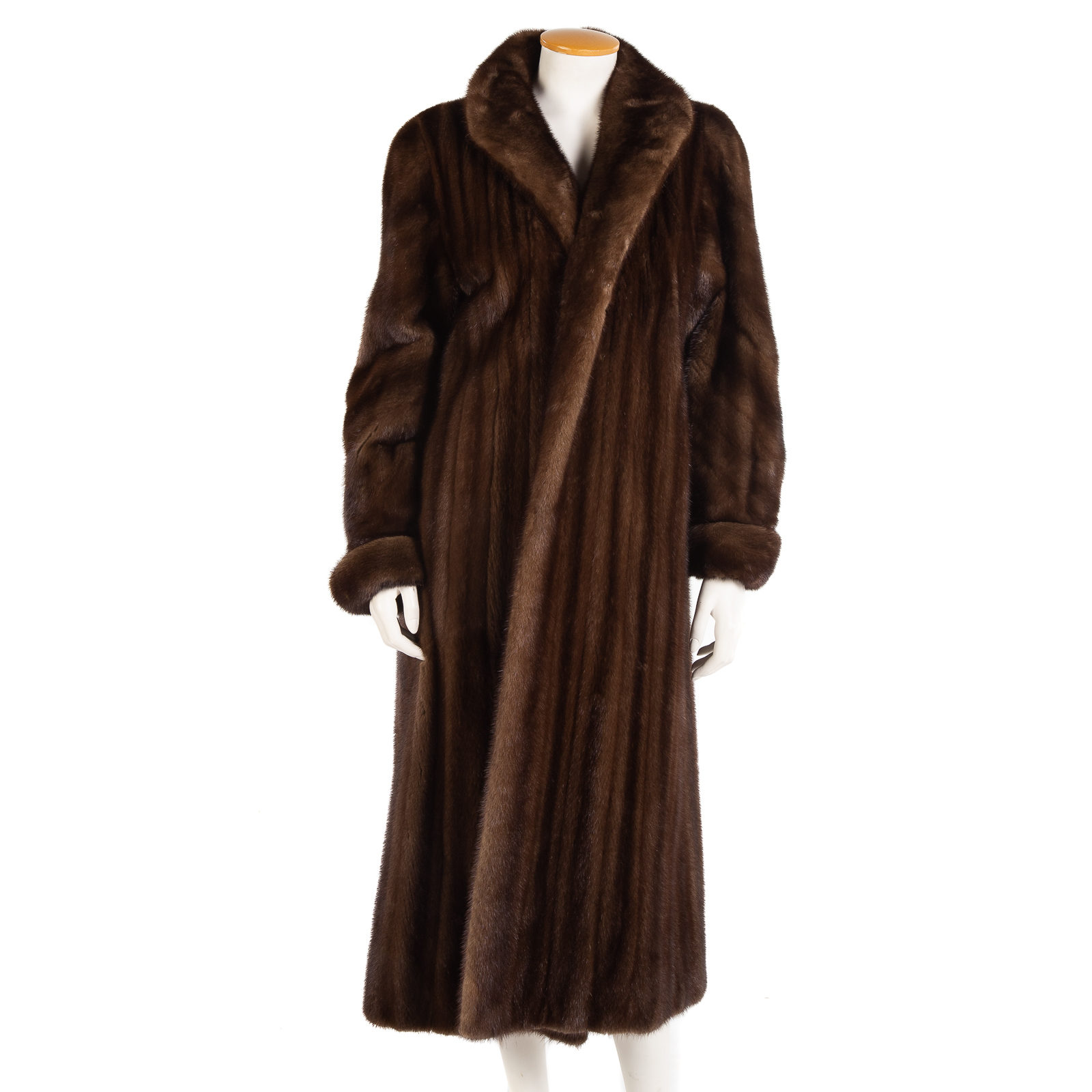 TARLOW FURS BROWN MINK FULL LENGTH 3358e6