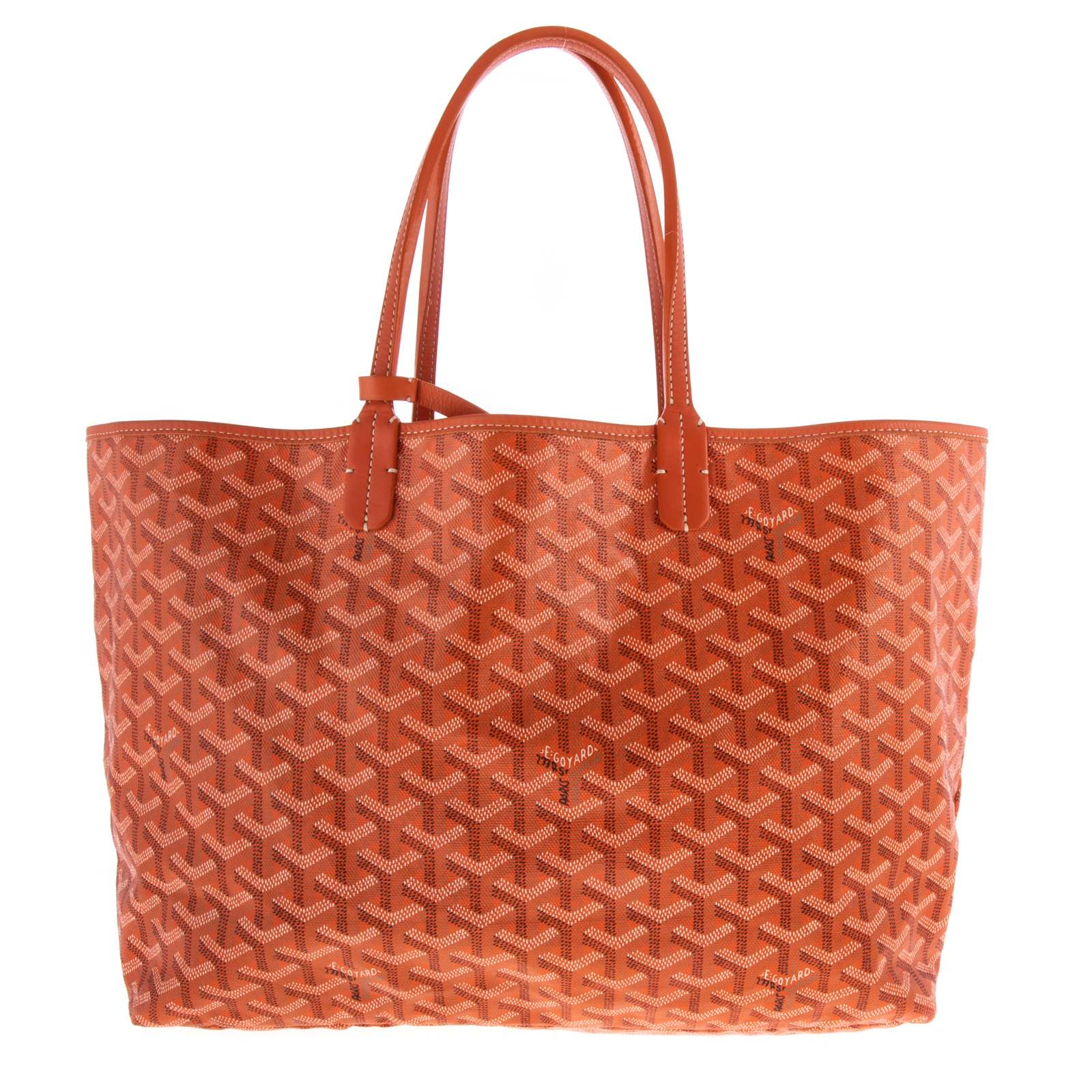 A GOYARD SAINT LOUIS PM An orange 3358fc