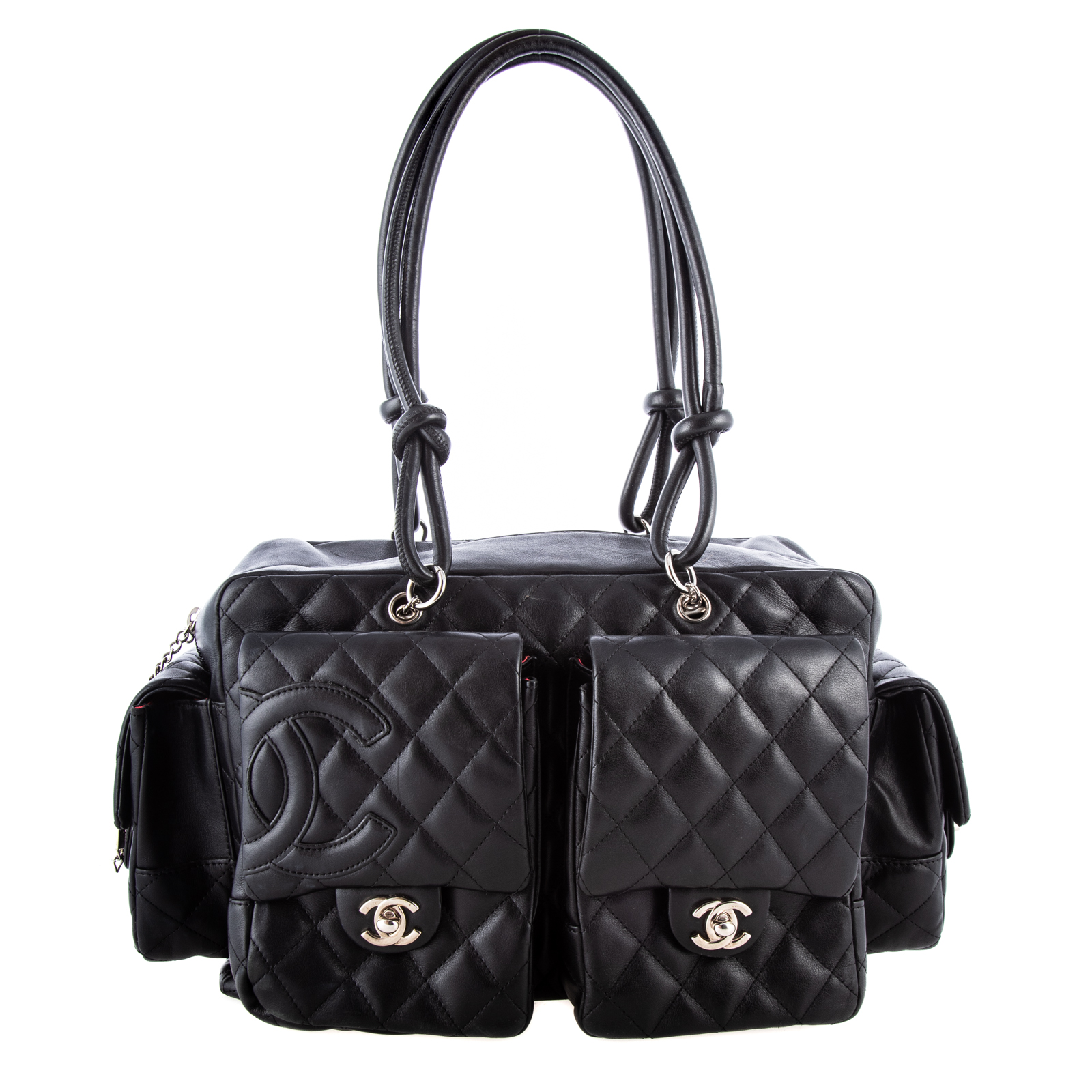 A CHANEL LARGE LIGNE CAMBON REPORTER