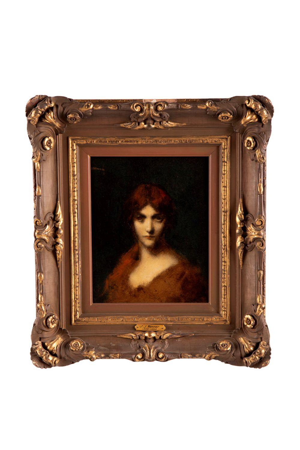 JEAN JACQUES HENNER PORTRAIT 33594b