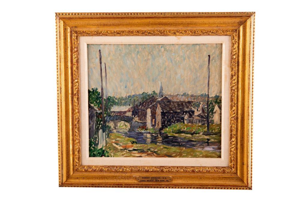 ROBERT SPENCER: "CANAL BRIDGE,