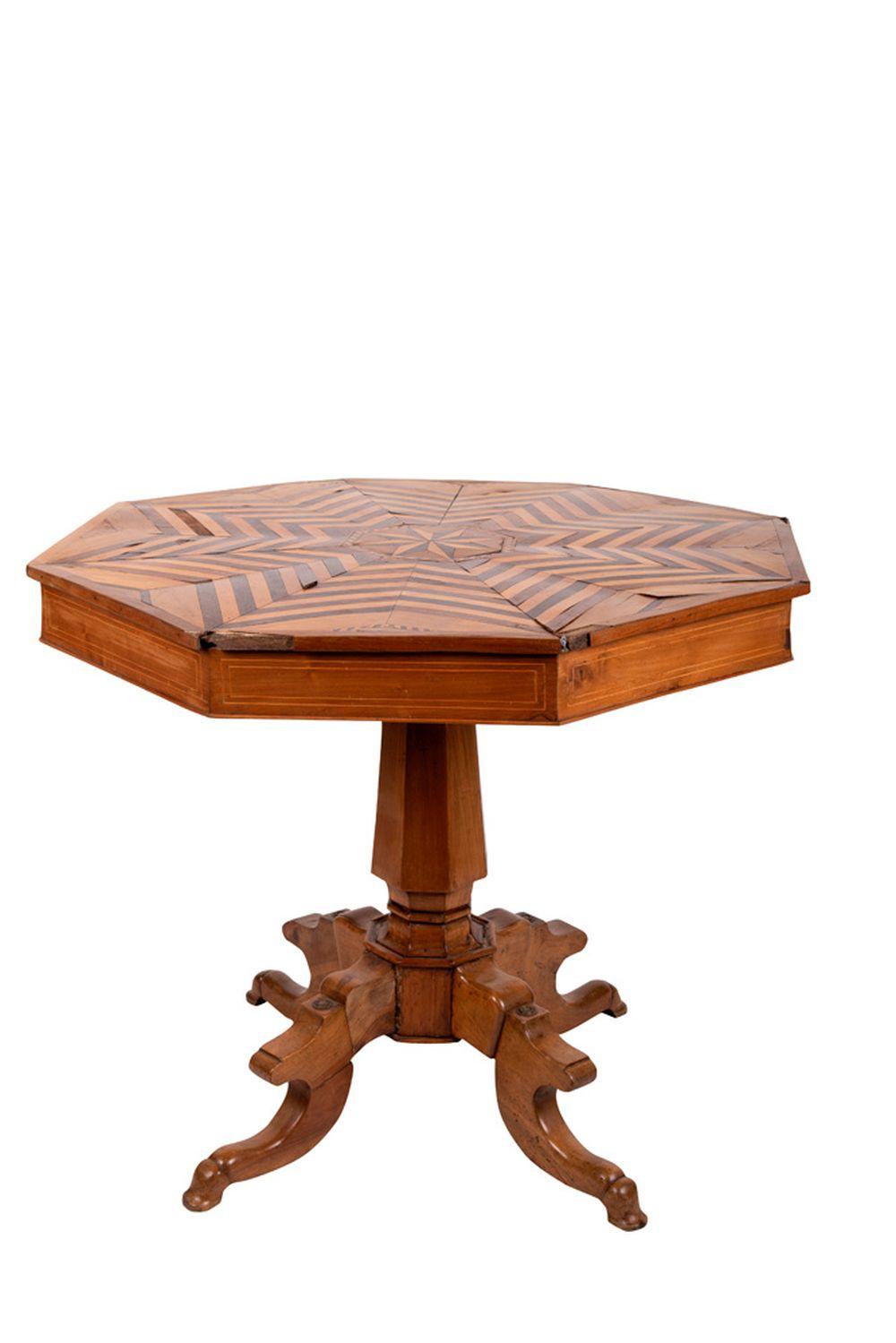 CONTINENTAL CARVED MARQUETRY INLAID 3359a7