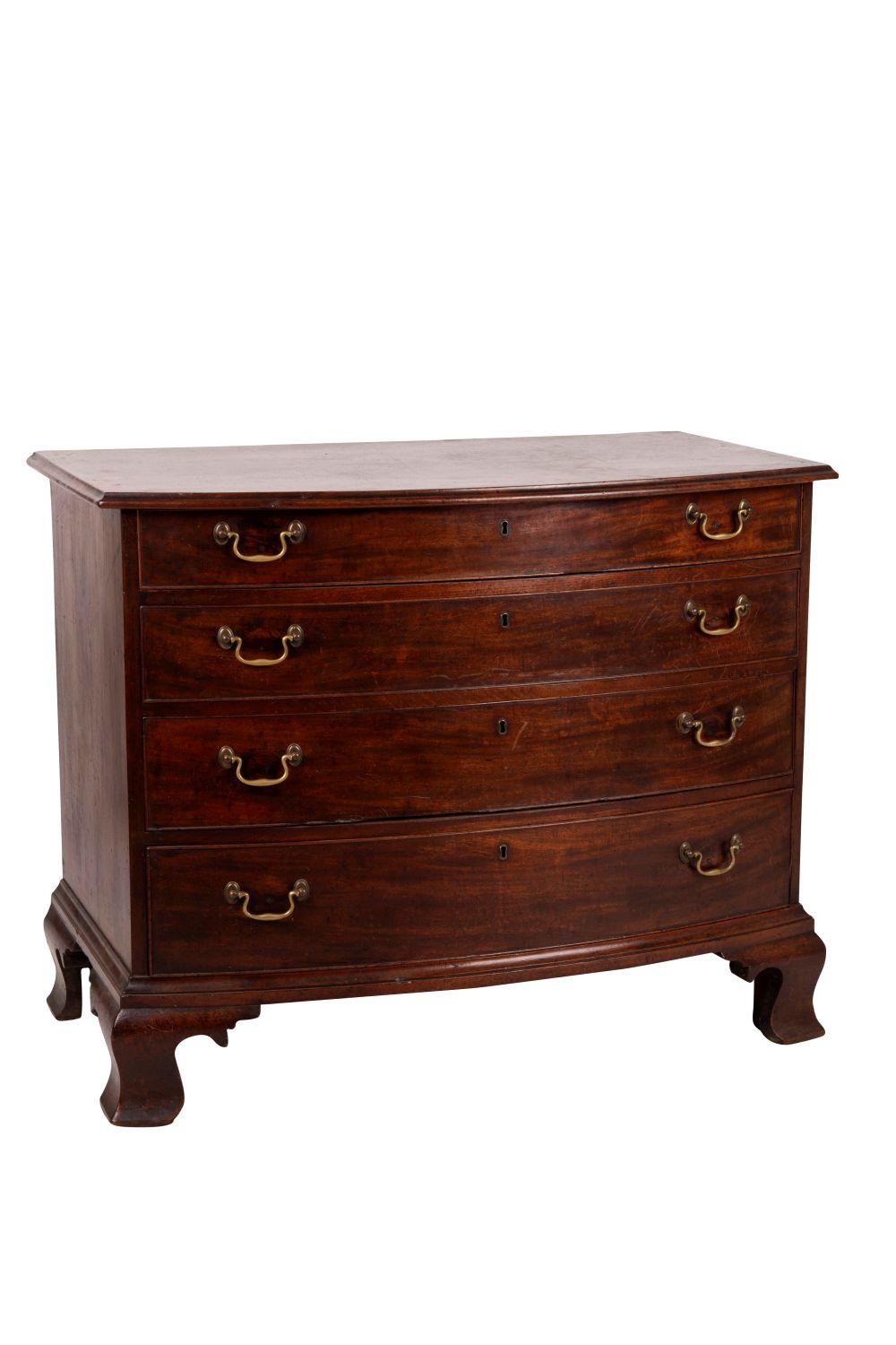 FEDERAL MAHOGANY CHEST OF DRAWERSSalem  3359c0