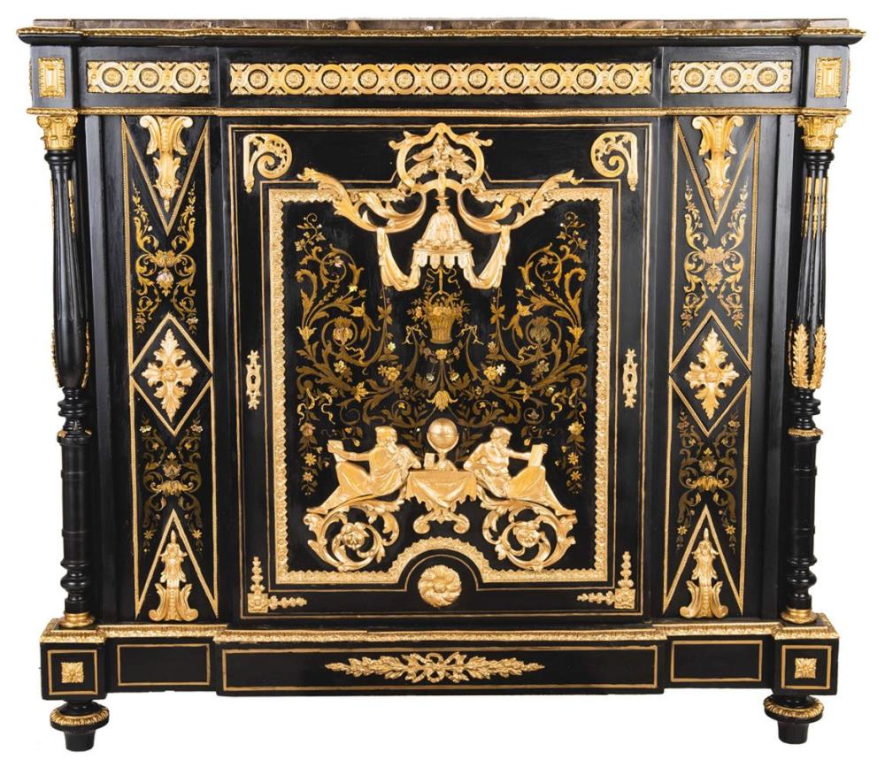 LOUIS XIV STYLE BOULLE INLAID  3359d3