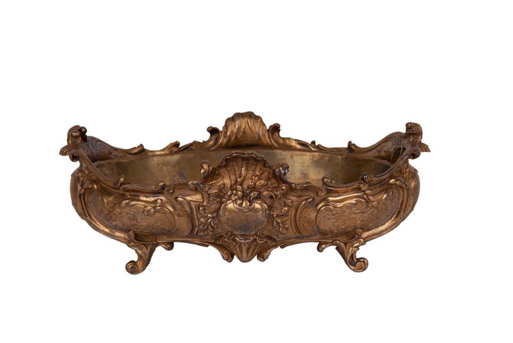 FRENCH GILT BRONZE JARDINIEREwith 335b75