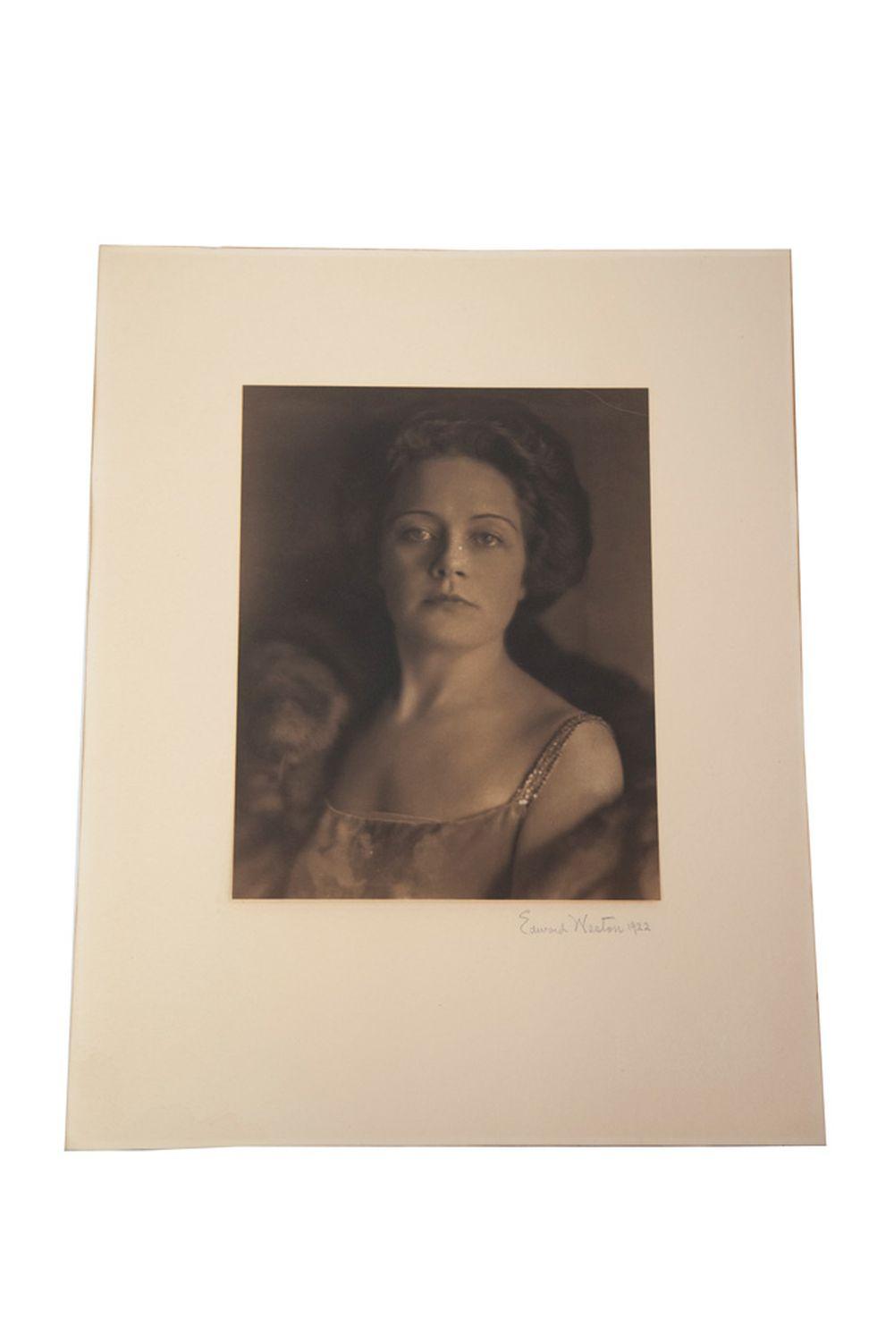 EDWARD WESTON PORTRAIT OF A WOMAN silver 335bb7