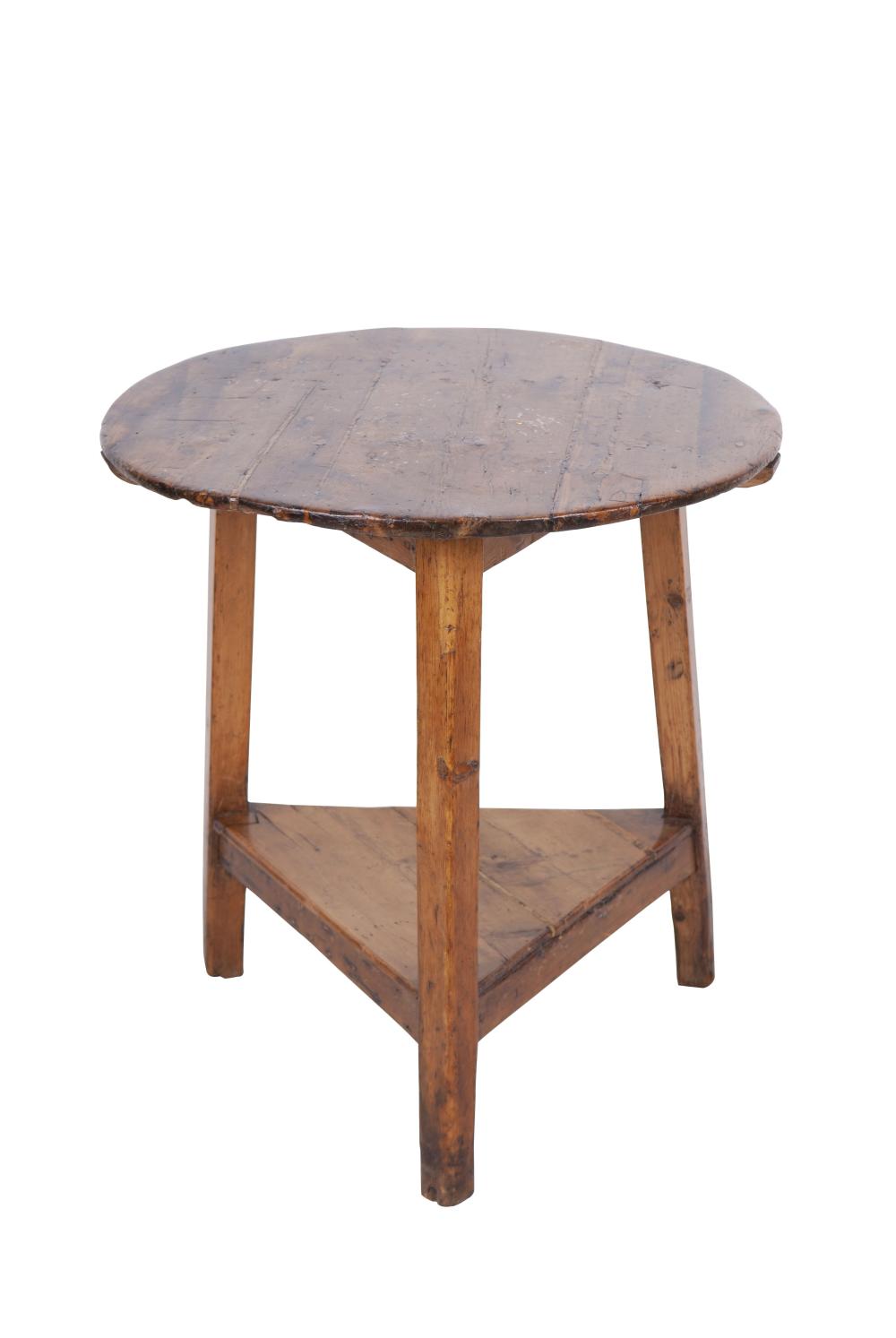 ENGLISH PINE CRICKET TABLE27 inches 335c84