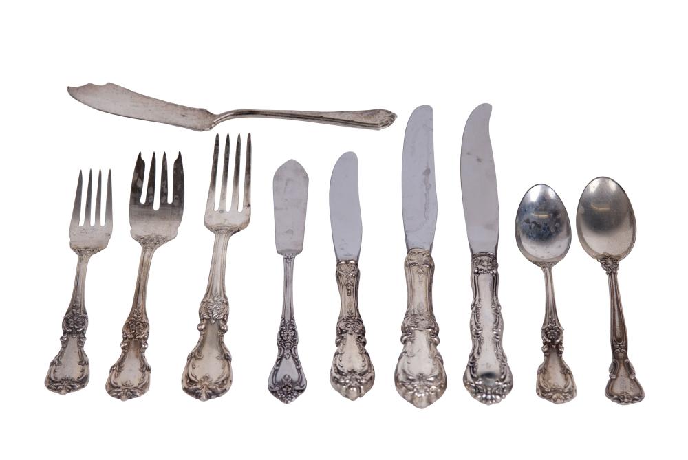 REED & BARTON STERLING PARTIAL FLATWARE