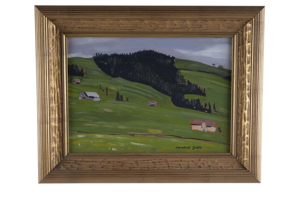 CONRAD BUFF: "APPENZELL"oil on