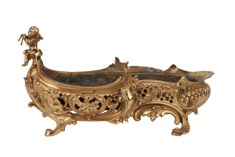 LOUIS XV STYLE FIGURAL JARDINIEREwith