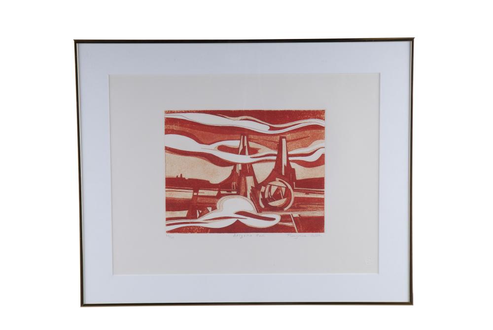 FRANCOISE GILOT ARIZONA RED etching 335cce