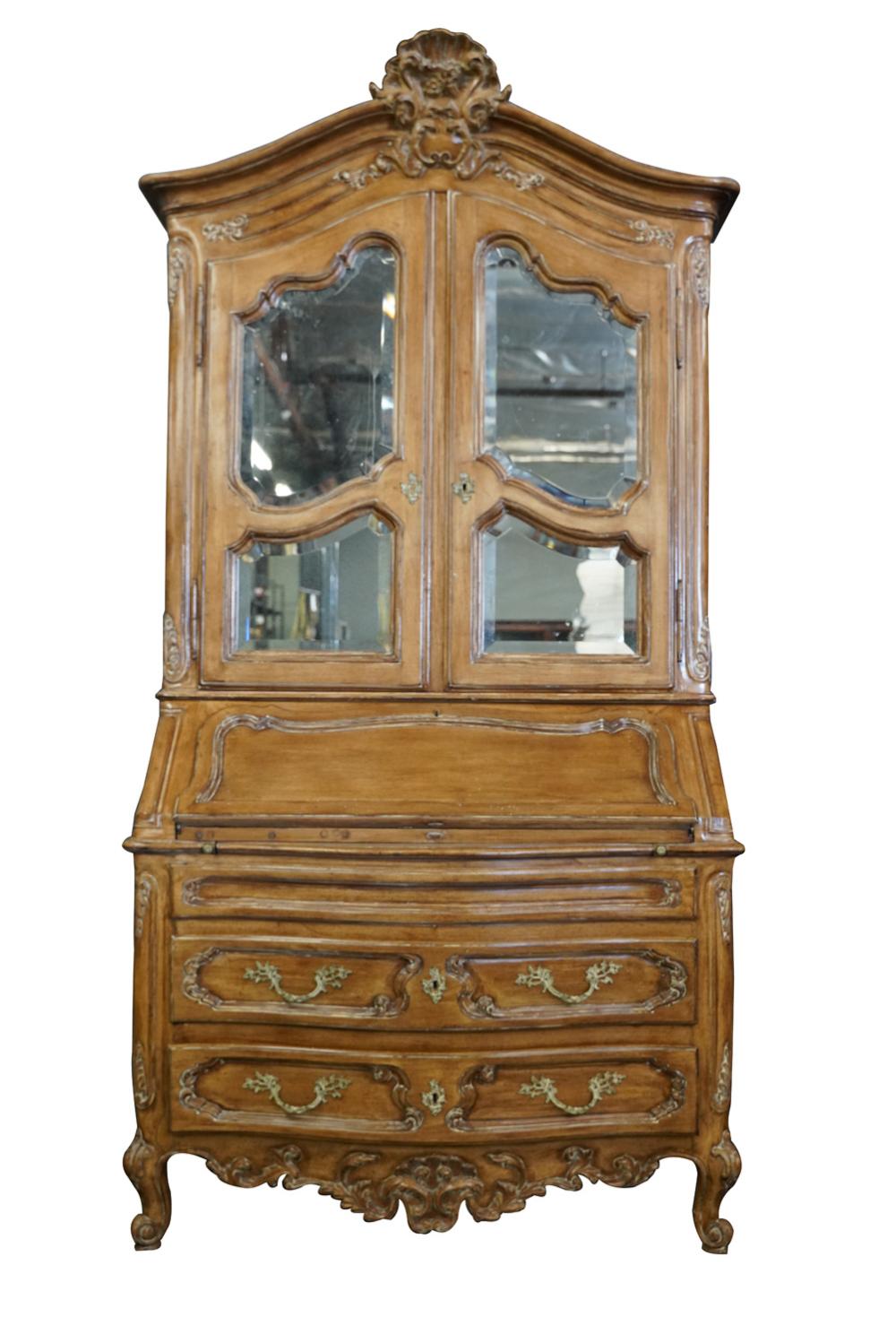 PICKLED PROVINCIAL STYLE SECRETAIRE 335cdf