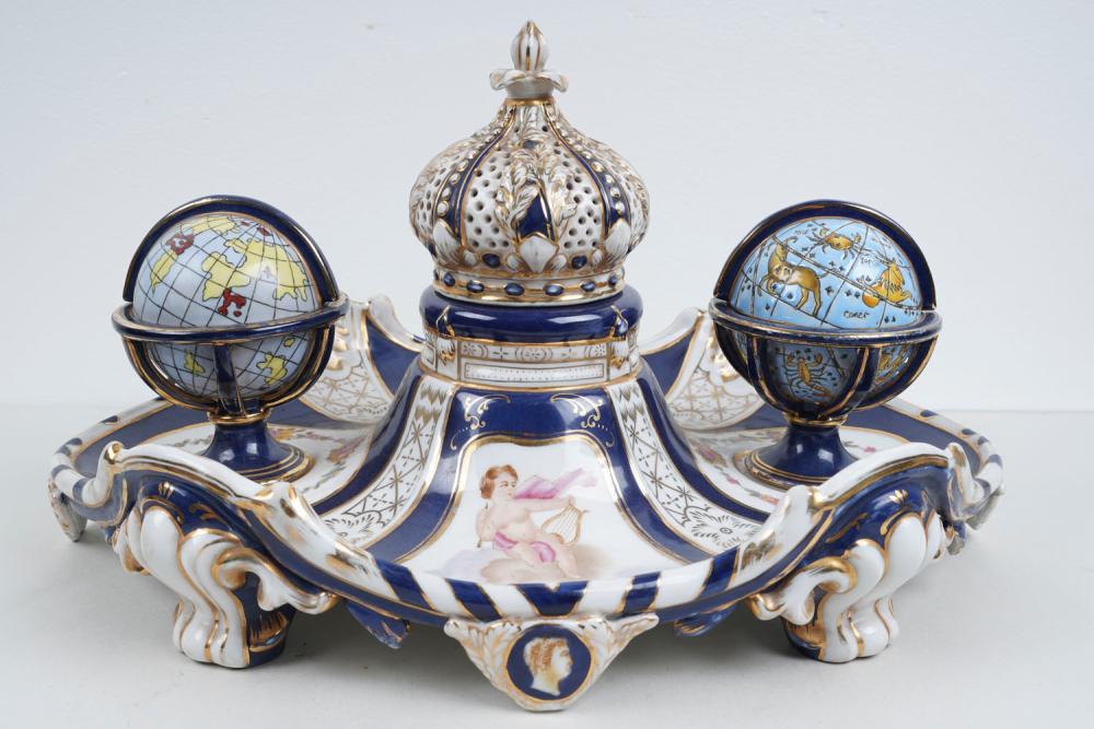 FRENCH STYLE PORCELAIN DOUBLE INK