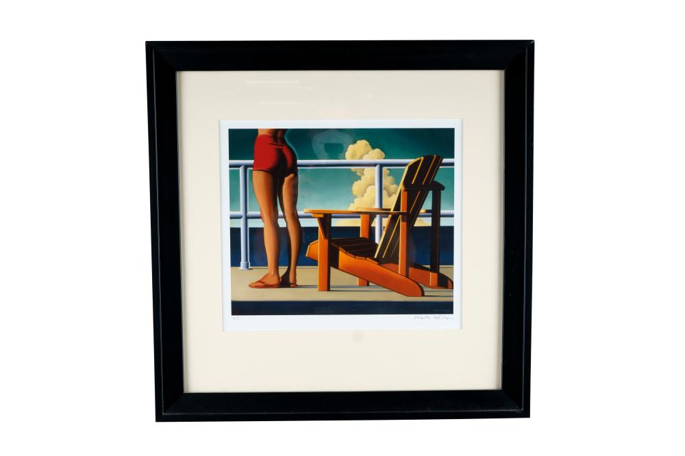 KENTON NELSON: "TWO SEATS"giclee