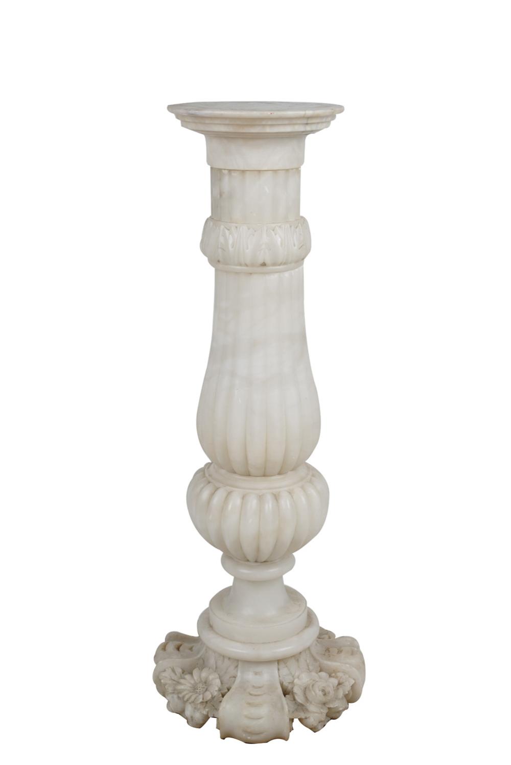 ALABASTER PEDESTALCondition pedestal 335dc5