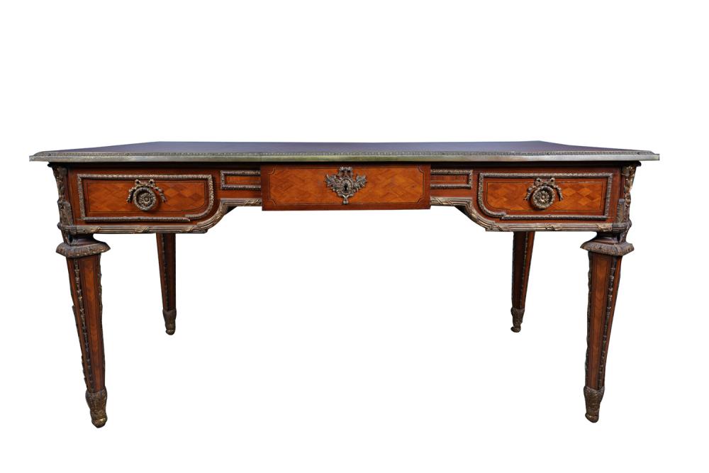 FRENCH STYLE BUREAU PLATwith red 335deb