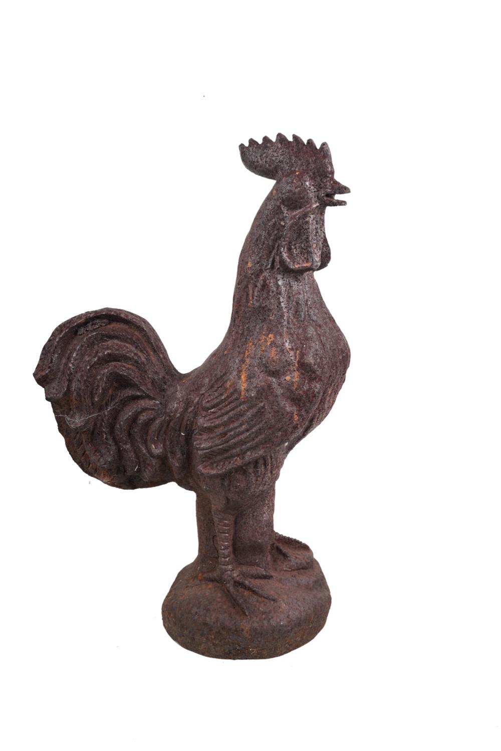 CAST IRON ROOSTER23 inches high