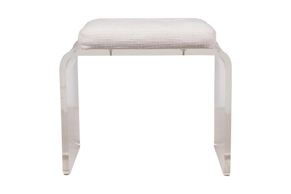 ACRYLIC UPHOLSTERED BENCHCondition  335e80