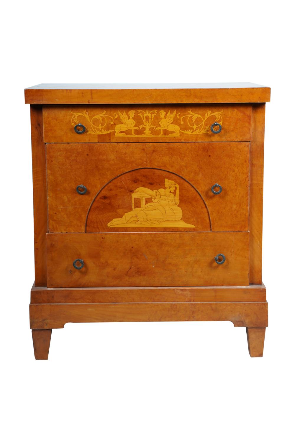 BALTIC NEOCLASSIC STYLE CHEST OF